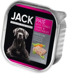 Jack Premium pástétom pulykahússal, vadhússal és zöldségekkel kutyáknak 150 g