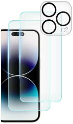 Tech-Protect Folie protectie TECH-PROTECT Supreme compatibil cu iPhone 15 Pro Max Clear (9319456604733)