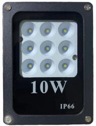 10W SMD LED Speciális reflektor fényvető hideg fehér SLIM Kültéri spotlámpa IP66 - L