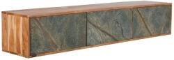 LuxD Design függő TV asztal Quillon 160 cm természetes kőből