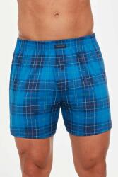 Cornette Comfort 2267 férfi alsónadrág, kék, kockás, 5XL