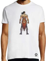 Magnolion Pixelart lovag v4 póló