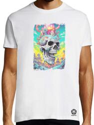 Magnolion Pszichedelikus koponya fantázia v1 póló