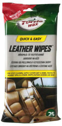 Turtle Wax Leather Wipes, bőrápoló kendő, 25db (FG0014) - olaj