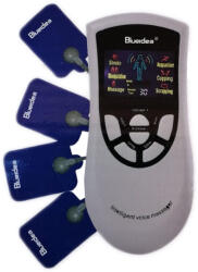 Blueidea Aparat electrostimulare Blueidea Deluxe Massager, LCD, 4 electrozi (37275)