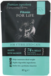 Fitmin 28x85g Fitmin Cat For Life Sterilized lazac nedves macskatáp