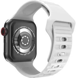 XPRO Apple Watch sport szilikon szíj Fehér 42mm/44mm/45mm/49m - ipon