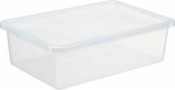 Plast Team Basic Box Bedroller Tárolódoboz, 30 l, 59, 5×39, 5×17 cm, átlátszó (22990800)