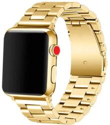 XPRO Apple Watch rozsdamentes vastag acél szíj 42mm / 44mm / 45mm arany (116224)