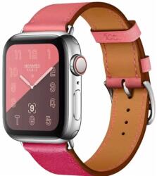 XPRO Apple Watch bőr szíj 42mm / 44mm / 45mm pink (122552)