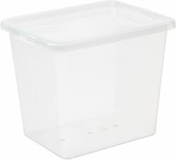 Plast Team Basic Box Tárolódoboz, 31 l, 42, 5×33×34, 7 cm, átlátszó (22970800)