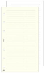 Gyűrűs kalendárium betét SATURNUS L320/F telefon bianco fehér lapos