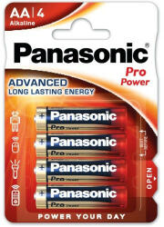 Ceruza elem Panasonic Pro Power AA 1.5V alkáli 4 db-os
