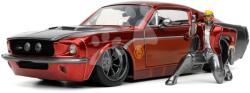 JADA Mașinuța Marvel Ford Mustang 1967 Jada din metal cu părți care se deschid și figurina Star Lord 1: 24 (JA3225019)