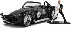 JADA Mașinuța DC 1965 Shelby Cobra 427 Jada din metal cu părți care se deschid și figurina Two Face 20 cm lungime 1: 32 (JA3253012)