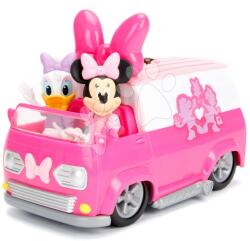 Jada Toys Mașinuță cu telecomandă IRC Minnie Van Jada roz 19 cm lungime (JA3074004)
