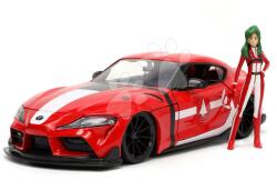 JADA Mașinuța Robotech ´20 Toyota Sup Jada din metal cu piese care se deschid și figurina M. Sterling lungime 20 cm 1: 24 (JA3255053)