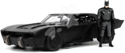 JADA Mașinuța Batman Batmobile Jada din metal cu uși care se deschid și figurina lui Batman 19 cm lungime 1: 24 (JA3215010)
