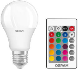 OSRAM 9, 7W RGB+W E27 LED fényforrás távirányítóval LEDvance (LEDV 4058075430891)