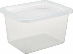 Plast Team Basic Box Tárolódoboz, 15 l, 38×28, 5×21, 7 cm, átlátszó (22950800)