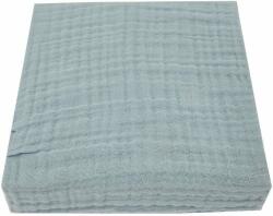 EKO Cearşaf de muselină albastră EKO 60x120 cm (AGSP-03-M-BLUE)