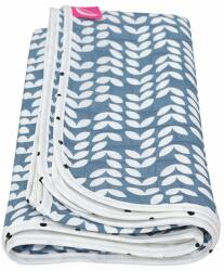 MOTHERHOOD Blue Classics pătură de muselină de bumbac în două straturi 100x120 cm (AGS056170) Lenjerii de pat bebelusi‎, patura bebelusi