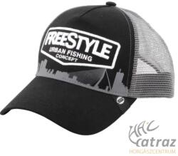 Spro Freestyle Ruházat Sapka Baseball Trucker Black (7020-049)