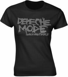 Depeche Mode People Are People Black S Дамски Риза (DEPMTS01LB01)