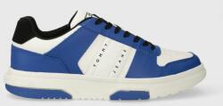 Tommy Jeans bőr sportcipő TJM LEATHER CUPSOLE 2.0 EM0EM01283 - kék Férfi 40