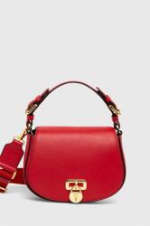 Lauren Ralph Lauren bőr táska piros - piros Univerzális méret
