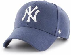 47 brand sapka gyapjúkeverékből MLB New York Yankees lila, nyomott mintás - lila Univerzális méret