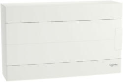 Schneider Electric Easy9 EU EZ9EUD118 műanyag kiselosztó 18 modul, 1 sor, PE+N sínnel, teli ajtóval, IP40 (zárt ajtóval), falon kívüli - méret 221x364x103 mm ( EZ9EUD118 ) (EZ9EUD118)