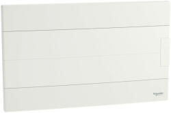 Schneider Electric Easy9 EU EZ9EUB118 műanyag kiselosztó 18 modul, 1 sor, PE+N sínnel, teli ajtóval, IP40 (zárt ajtóval), süllyesztett - méret 245x400x99 mm ( EZ9EUB118 ) (EZ9EUB118)