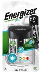 Energizer Elemtöltõ, AA ceruza/AAA mikro, 4x2000 mAh AA (elõtöltött), kijelzõvel, ENERGIZER "Pro" (4 db) (ETL09)