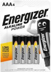 Energizer Elem, AAA mikro, 4 db, ENERGIZER "Alkaline Power" (4 db) (EEAAA4AP)