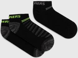Skechers zokni 3 db fekete - fekete 35/38