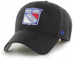 47 brand pamut baseball sapka NHL New York Rangers fekete, nyomott mintás, H-MVP13WBV-BKB - fekete Univerzális méret