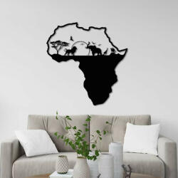  Afrikai állatok fém fali dekoráció