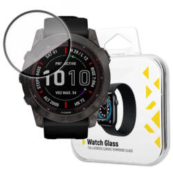 MG Watch Glass Hybrid sticla temperata pentru Garmin Fenix 7, negru