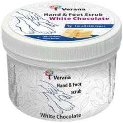 Verana Scrub pentru mâini și picioare Ciocolată albă - Verana Hand & Foot Scrub White Chocolate 800 g
