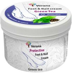 Verana Cremă de protecție pentru picioare și unghii Ceai verde - Verana Protective Foot & Nail Cream Green Tea 200 g