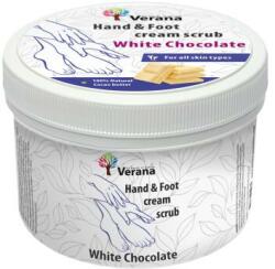Verana Cremă-scrub de protecție pentru mâini și picioare Ciocolată albă - Verana Protective Hand & Foot Cream-scrub White Chocolate 200 g