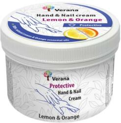 Verana Cremă de protecție pentru mâini și unghii Lămâie și portocală - Verana Protective Hand & Nail Cream Lemon & Orange 500 g