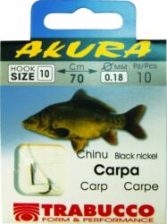 Trabucco Akura Carp Libr. 01X0, 30 előkötött horog (027-20-015)