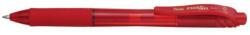 Pentel Zseléstoll, 0, 35 mm, nyomógombos, PENTEL EnerGelX BL107, piros (PENBL107P) (BL107-BX)