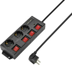 sygonix 3 Plug + 2 USB Switch (4737788)