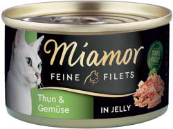 Miamor Feine Filets tuna & vegetables tin 6x100 g