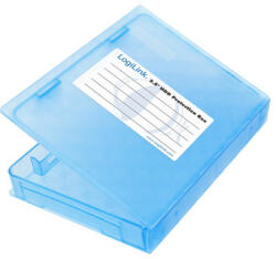 LogiLink 2, 5" HDD védő doboz, 1 HDD-hez, cseppállló, kék (UA0131) - dstore
