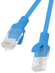 Lanberg Cablu patch CAT. 5E UTP 1M albastru Fluke Passed (PCU5-10CC-0100-B)