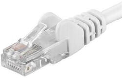 PremiumCord Cablu patch UTP RJ45-RJ45 nivel CAT6, 3m, alb (sp6utp030W)